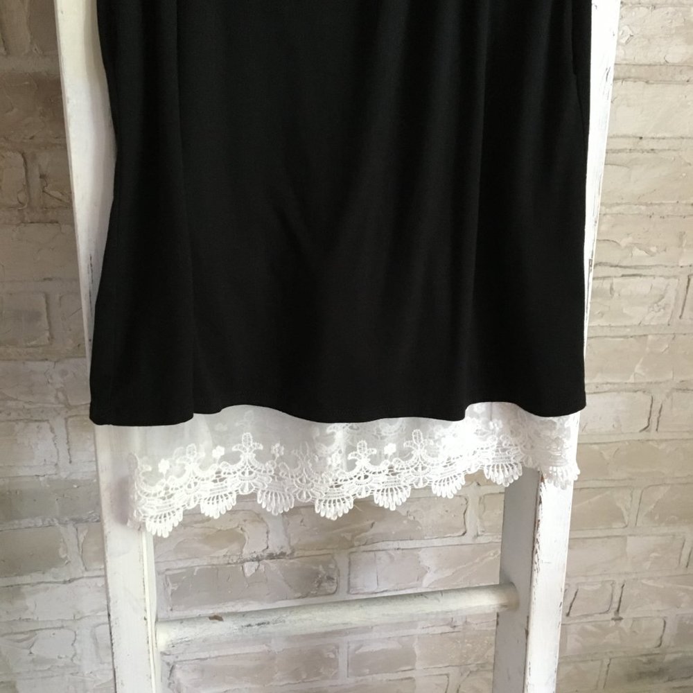 Black Ruffle Tunic - Picture 7 of 8
